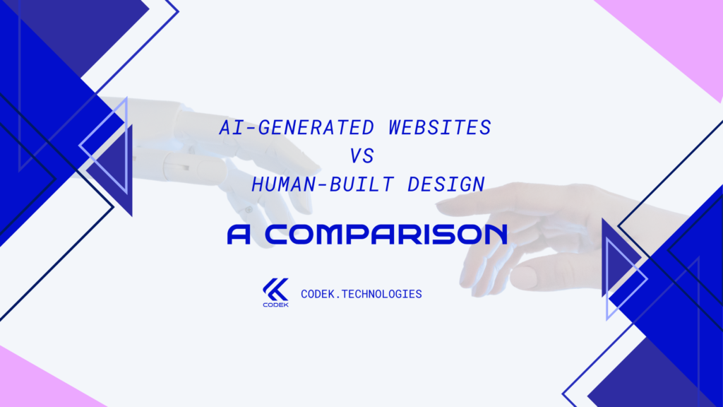 AI-Generated Websites vs. Human-Built Design