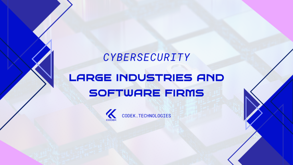 Cybersecurity for Large Industries and Software Firms